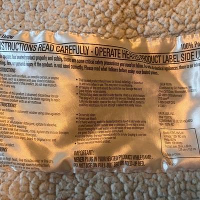 Sealy Heated Queen Throw