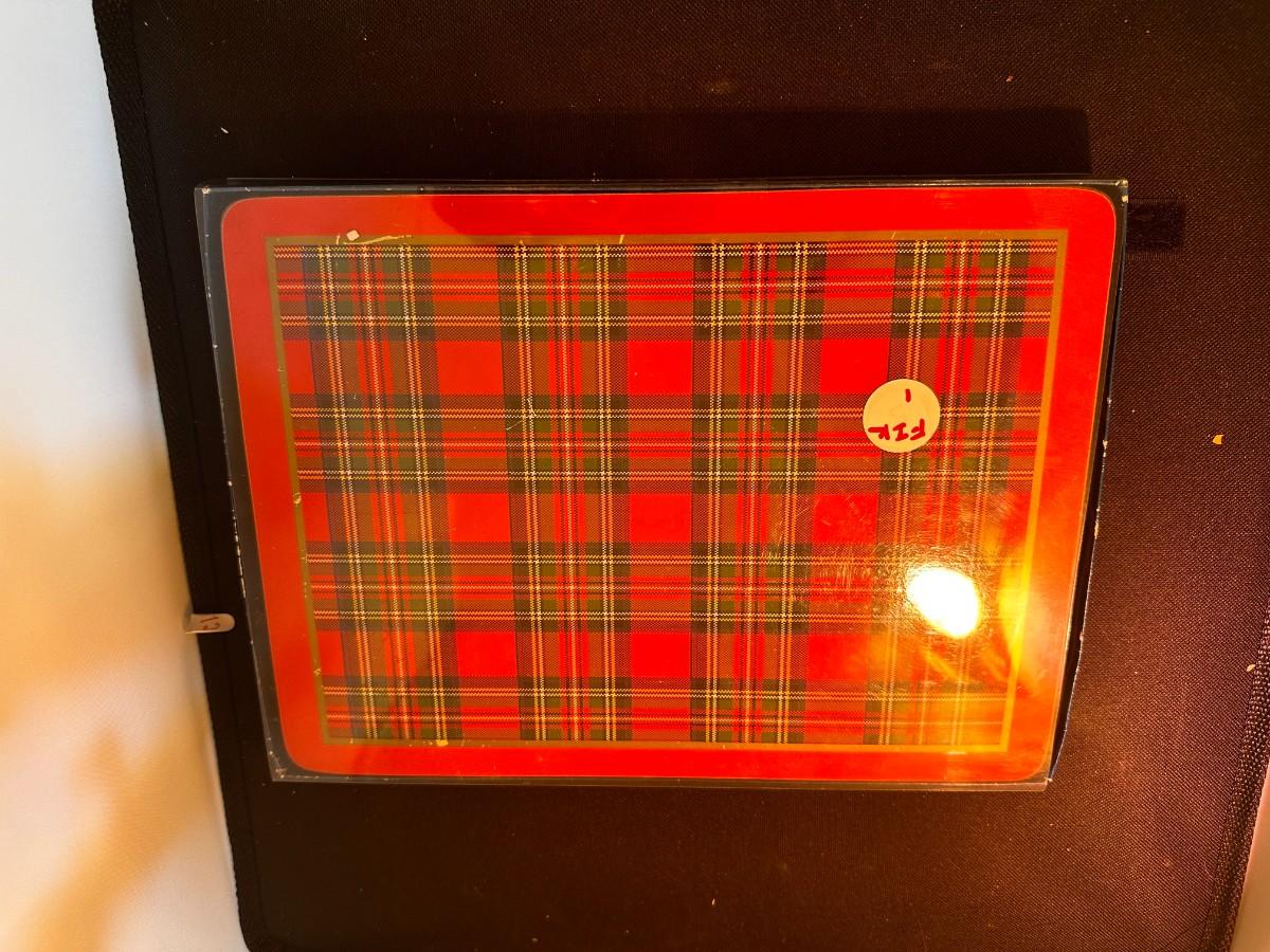 Scotland Mat 6 Scottish place mats | EstateSales.org
