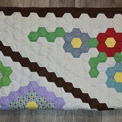 Beautiful Flower Basket Quilt