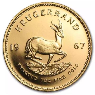 1967 South Africa 1 oz Gold Krugerrand BU