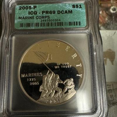 ICG PR69 Dcam 2005 P U S Marine Corps