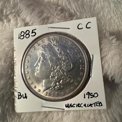 1885 CARSON CITY MORGAN UNCIRCULATED