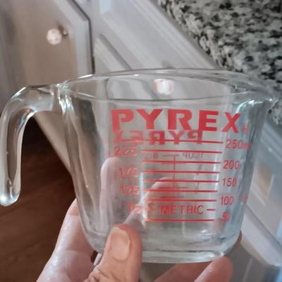 Pyrex measuring cup