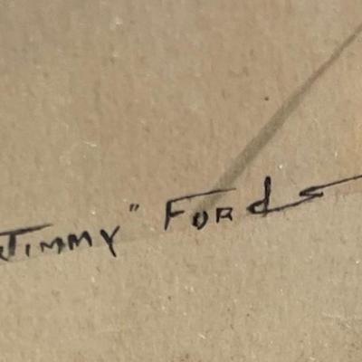 Jimmy Fords Aurospace Watercolor Painting