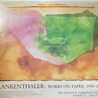 Frankenthaler: Works on Paper, 1949-1984, The Solomon R. Guggenheim Museum Feb 22 - April 21, 1985