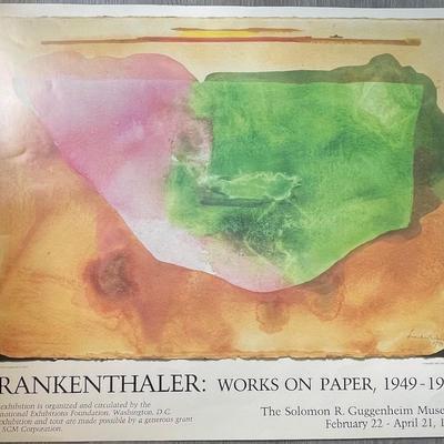 Frankenthaler: Works on Paper, 1949-1984, The Solomon R. Guggenheim Museum Feb 22 - April 21, 1985