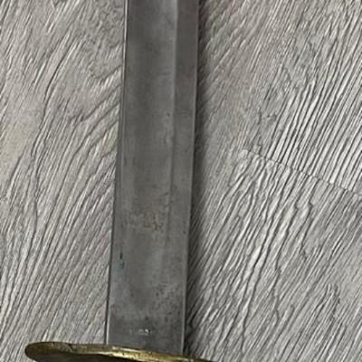 1862 Civil War Sword USN Amess Sword Chicopee Mass Dated 1862