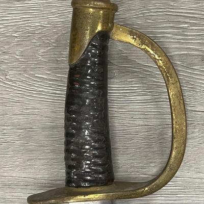 1862 Civil War Sword USN Amess Sword Chicopee Mass Dated 1862