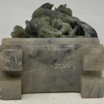 Beautiful Chinese Soap Stone Bird Sculpture
