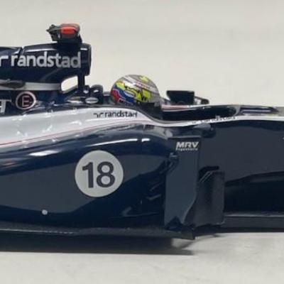 2012 Williams FW34, Formula 1, Minichamps, 1/43 Scale, Mint Condition