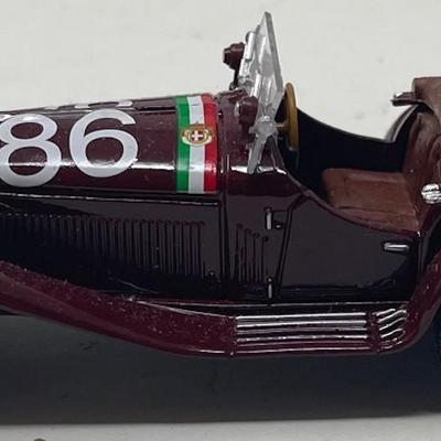 1931 Alfa Romeo 1750GS, Mille Miglia, Brumm, Italy, 1/43 Scale, Mint Condition