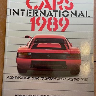 1989 Cars International English Mint Condition