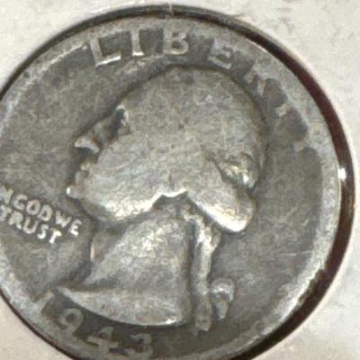 1946 P GEORGE WASHINGTON F+ quarter DDO THICK IN God We Trust and Date