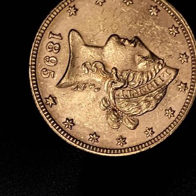 1895 10$ LIBERTY ? US COIN GOLD PIECE