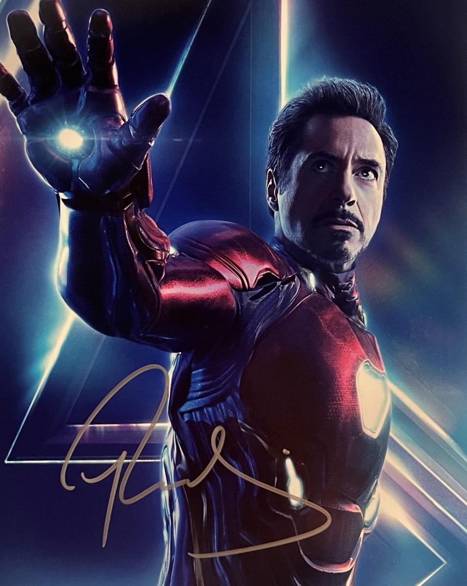 Iron Man Robert Downey Jr. signed photo | EstateSales.org