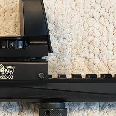 LOCAL PICK UP ONLY Olympic Arms MFR/AR15 Style Rifle 223 with Target Sport Sight 1x22x33 and case