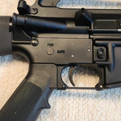 LOCAL PICK UP ONLY Olympic Arms MFR/AR15 Style Rifle 223 with Target Sport Sight 1x22x33 and case