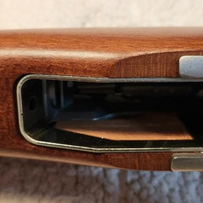 LOCAL PICK UP ONLY Ruger Mini-14 Semi-Auto Rifle with Wood Stock 223 W/ 3 Magazines and Case