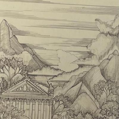 Signed Wm Kilfedes and dated '73/ Lithograph print