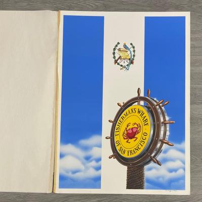 ARTIST: LAINE VAIGUR. FISHERMANS WHARF San Francisco and Guatemala