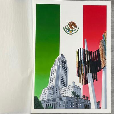 ARTIST: LAINE VAIGUR/ 500 Los Angeles + Bandera De Mexico/poster