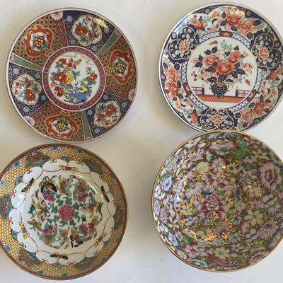 Four Miscellaneous Chinese/ JAPANESE AMARI dish/plates