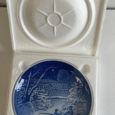 Royal Copenhagen Plates Year 1970 Limited Edition 8000/9079