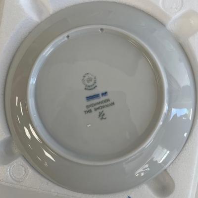 Royal Copenhagen Plates Years 1984, 1985, 1987 Royal Christmas Series