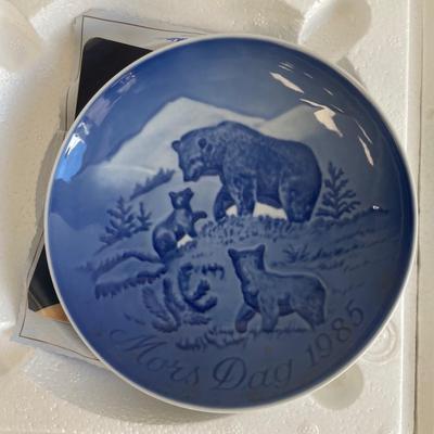 Royal Copenhagen Plates Years 1984-1989 Mother’s Day Series