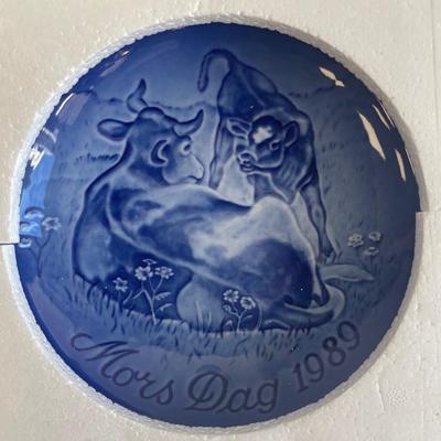 Royal Copenhagen Plates Years 1984-1989 Mother’s Day Series
