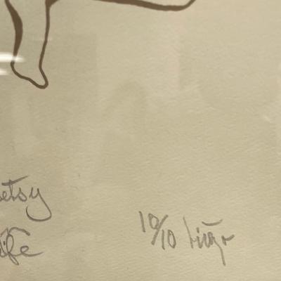 Van Leon Lithograph - Signed and Dated 1983 Number 10/10