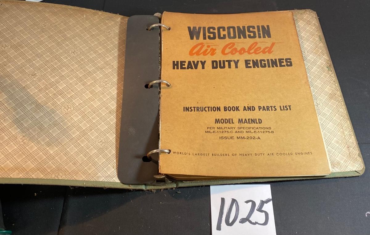 Vintage Engine Book | EstateSales.org