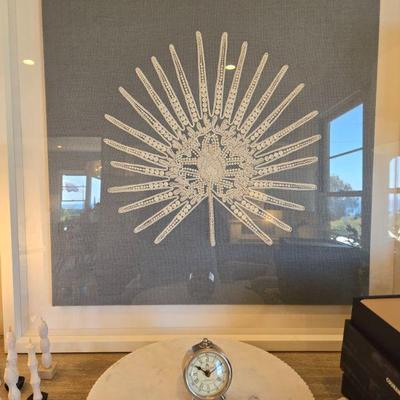 Custom textile artwork Ankasa