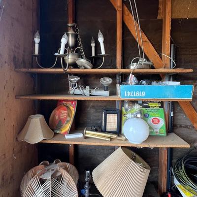 Mix lot of lamps