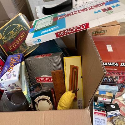 Vintage Board Games & Playing Cards
