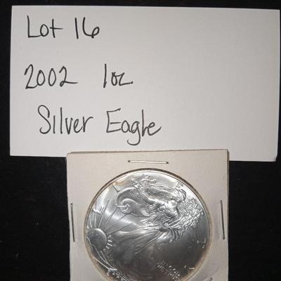 2002 silver eagle
