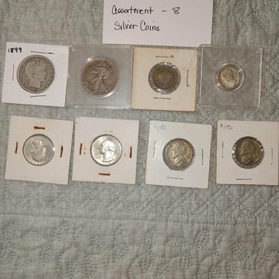 8 coins