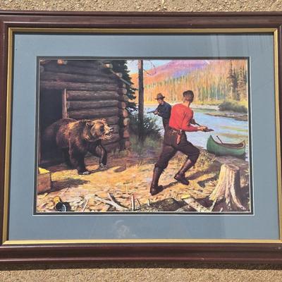 Philip Goodwin Rustic Antique 'In a Tight Corner' Fine Art Print by Philip Goodwin ...