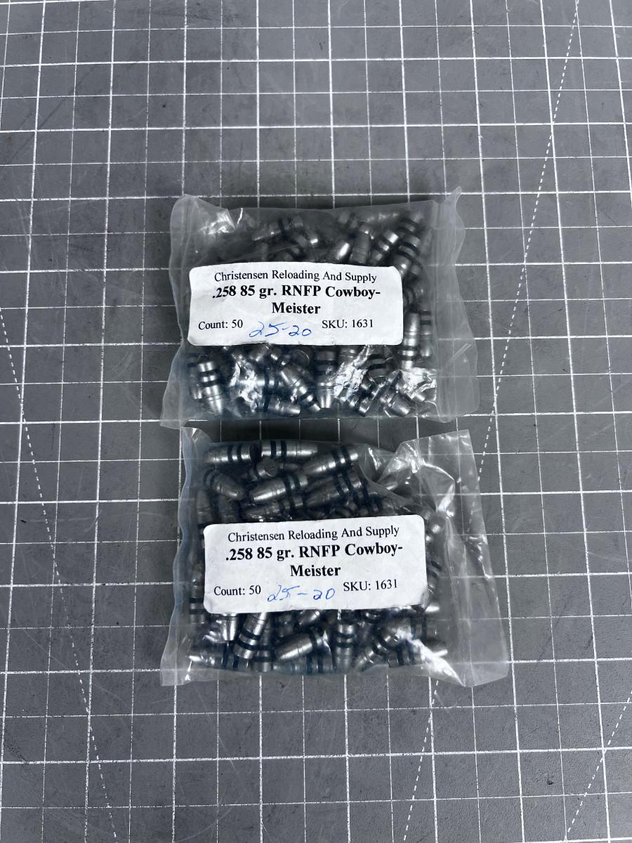 Cast Lead Bullets. 100 Rounds of 258 85-Grain | EstateSales.org