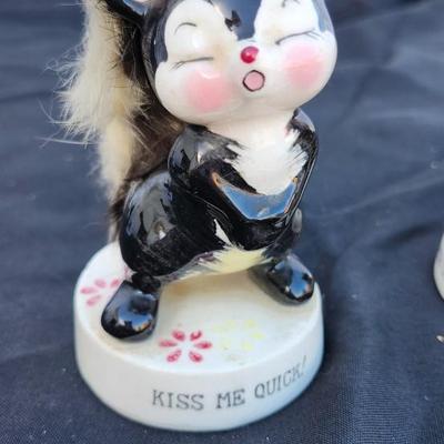 Ceramic Lot, including UCAGCO Skunks