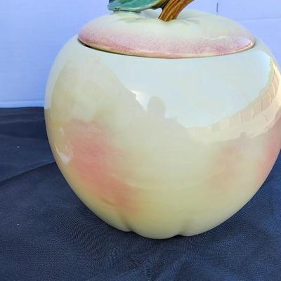 Pottery Lot, including McCoy Apple Cookie Jar