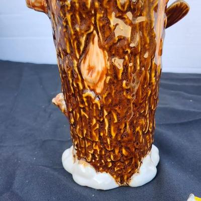 Pottery Lot, including McCoy Apple Cookie Jar
