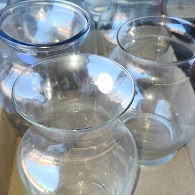 Glass vase Lot