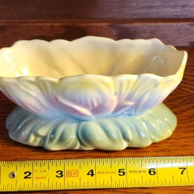 Two Royal Copley Vase and one Frankoma