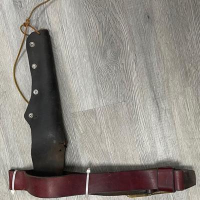 WWI/WWII Era Belt and Holster