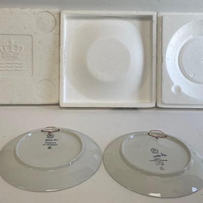 Royal Copenhagen Plates Years 1971, 1972
