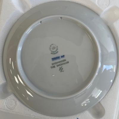 Royal Copenhagen Plates Years 1984, 1985, 1987 Royal Christmas Series