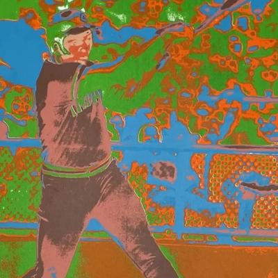 Signed Robert Jones lithograph Artist Proof