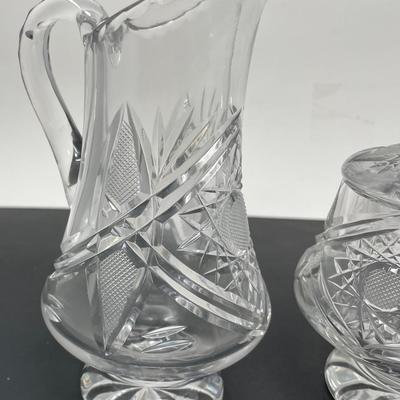 Crystal Sugar/Creamer Container