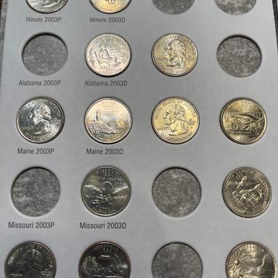 Sale Photo Thumbnail #98: Two states missing, 5 duplicate states